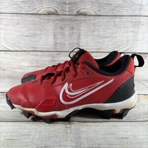 Nike Force Trout 9 Keystone Baseball Cleats Big Kids 2.5Y Red Lace Up FB9731-600
